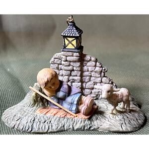 Berta Hummel Bradford O Holy Night Peace on Earth Set 4 Christmas Ornament